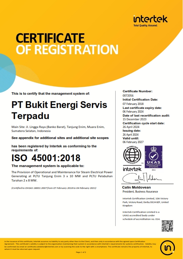 ISO 45001:2018